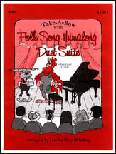 Folk Song Humalong Duet Suite piano sheet music cover